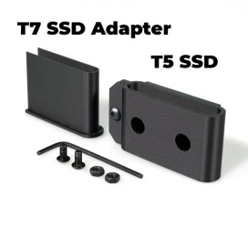 Samsung SSD holder for the ProStreamer Stands v2 with Alu bar mounts