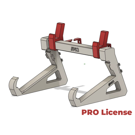 PK1 OD A3D Stand for OSEE GoStream Duet 8 ISO — 3D Print Files (STL + 3MF) Pro License